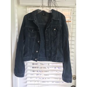 Dark denim jacket